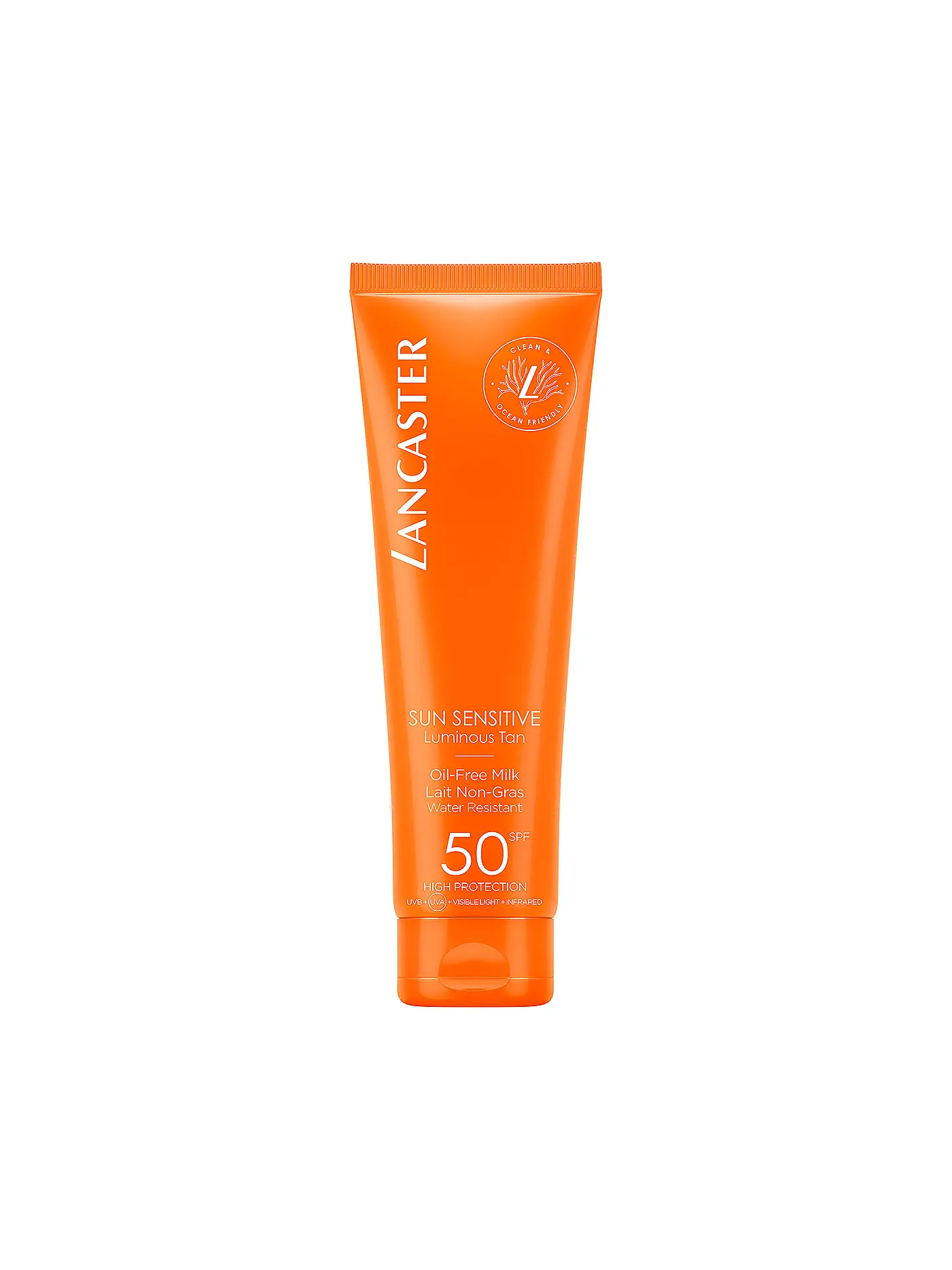 LANCASTER | Clean Sun Sensitive Oil Free Body Milk SPF 50 150ml | 
